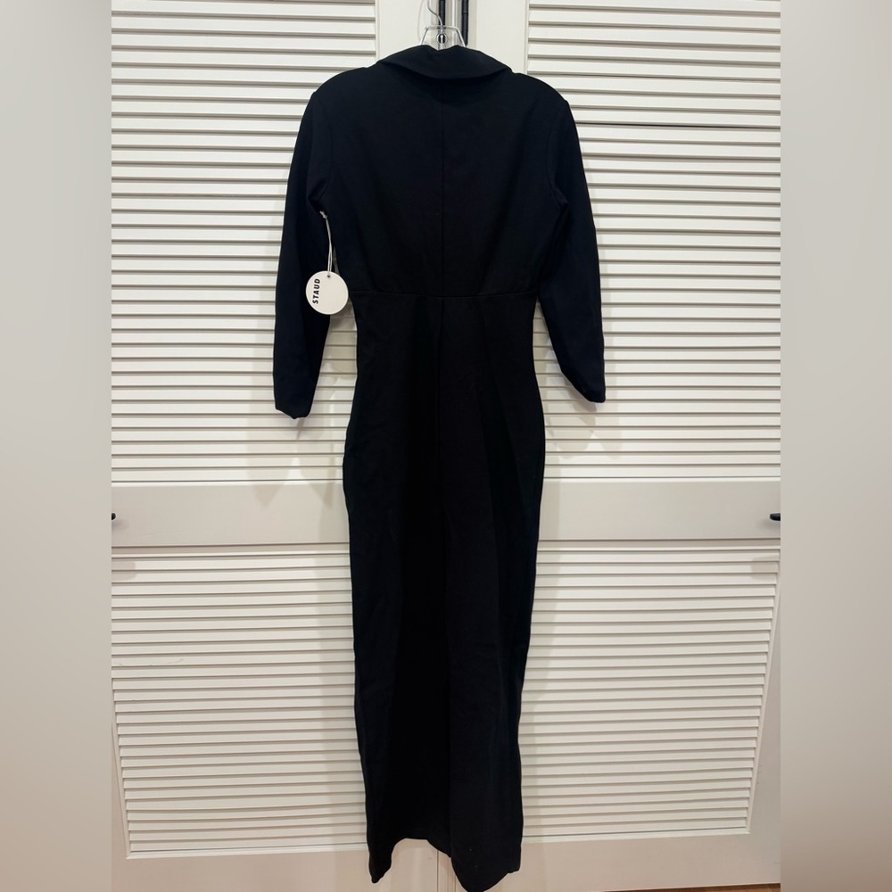 Staud Humboldt Dress Black Sz M Brand New - Picture 9 of 10